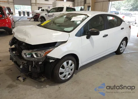 2020 Nissan Versa S Xtronic Cvt from USA, damaged, VIN 3N1CN8DV9LL867460